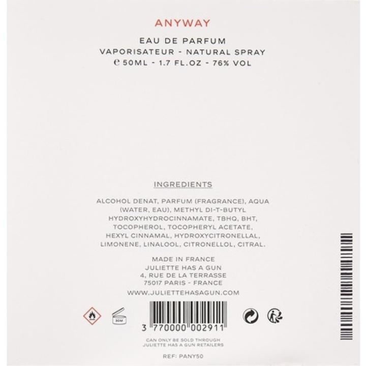 Actual product image Juliette Has a Gun Anyway (Eau de parfum, 50 ml)