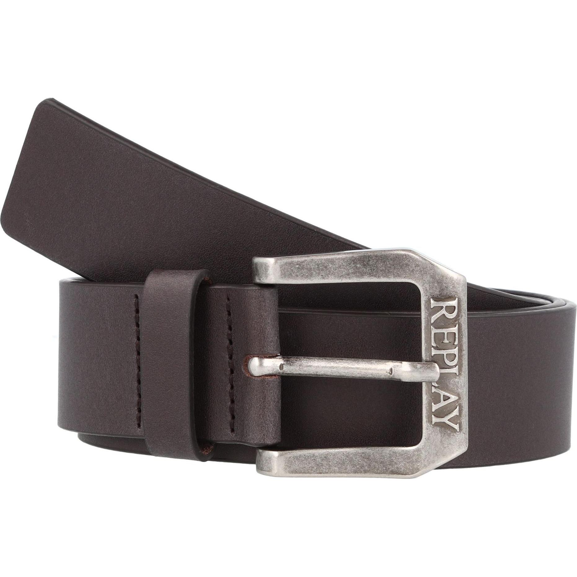 Replay, Damen, Gürtel, Gürtel Leder, Schwarz, (105)