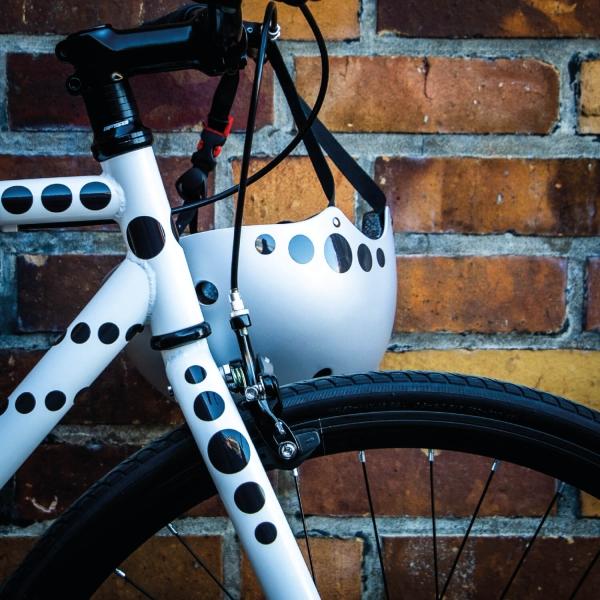 Produktbild Farbviereck Reflektierende Kreise schwarz Motive Aufkleber / Sticker (32 Sticker)