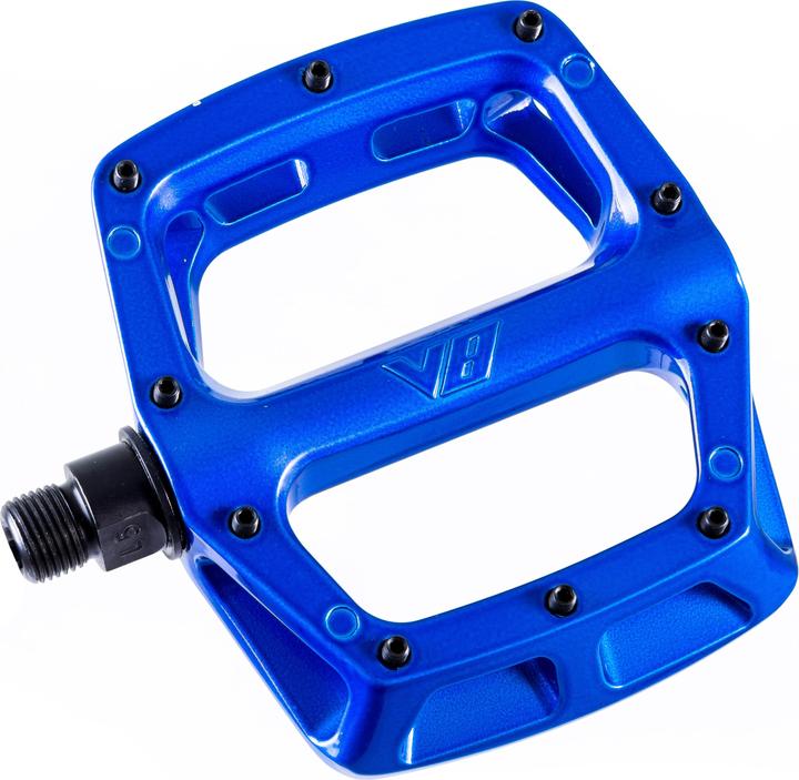 Actual product image DMR Platform pedals V8 Blue