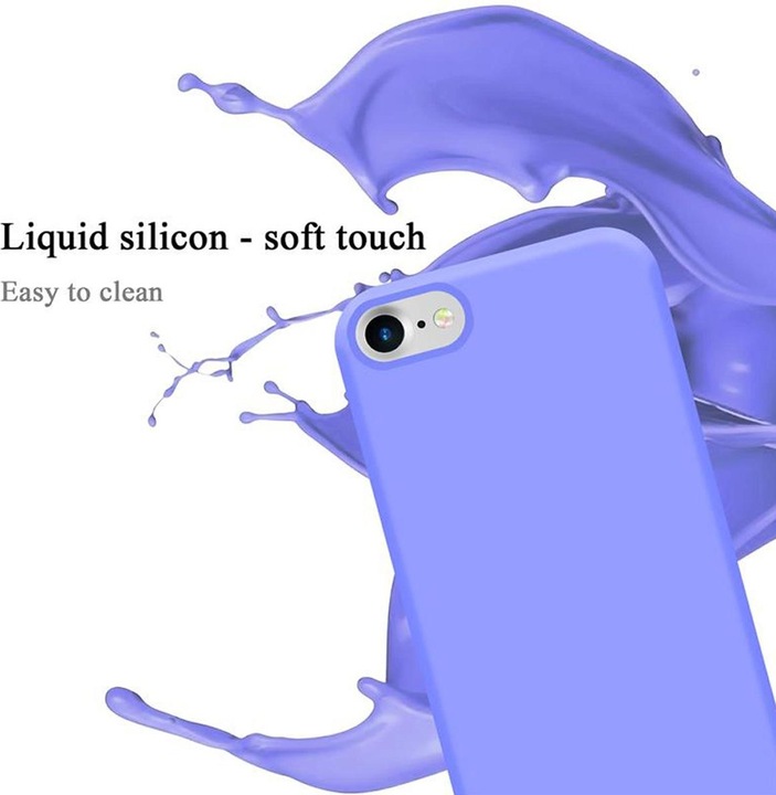 Image du produit Cadorabo TPU Liquid Silicone Case Cover (Apple iPhone 7, Apple iPhone SE (2ème génération))