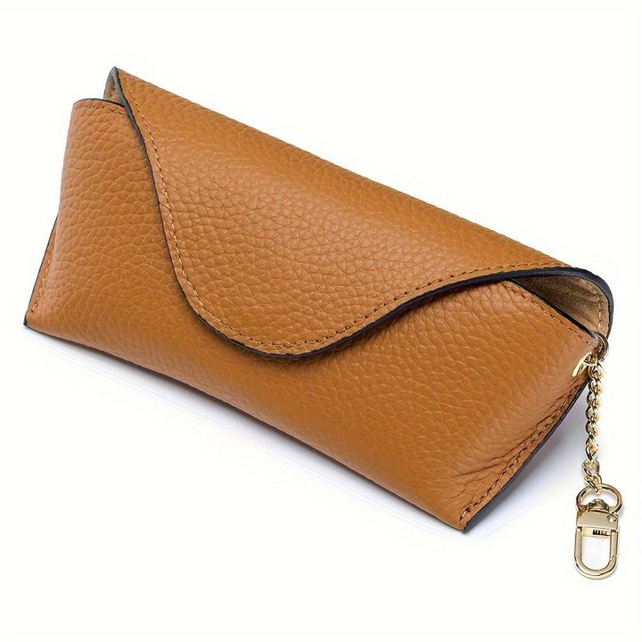 Immagine prodotto Only-Bags.Store Custodia per occhiali in vera pelle Custodia magnetica per occhiali da lettura Custodia per