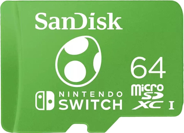SanDisk Nintendo Switch Card (64 GB, microSDXC, U3, UHS-I)