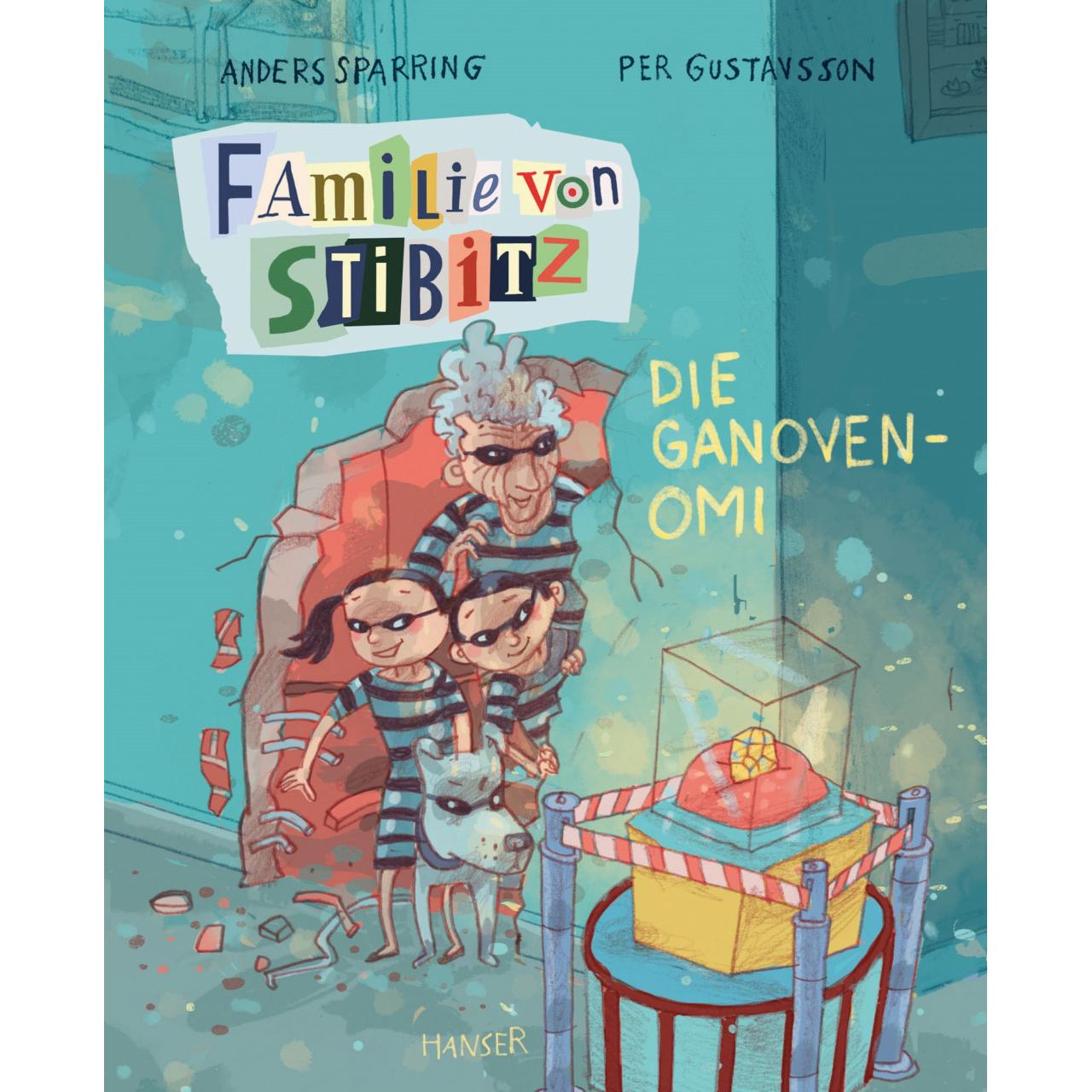 Thumbnail - Familie von Stibitz - Die Ganoven-Omi, Kinderbücher von Anders Sparring, Per Gustavsson, Friederike Buchinger