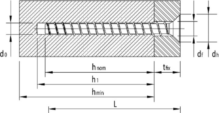 Image du produit Heco MULTI MONTI plus F Vis d'ancrage 6,0 x 140 mm, 50 pcs. + Vis à béton, tête fraisée, T-Drive, zi (50 Vis par pièce)