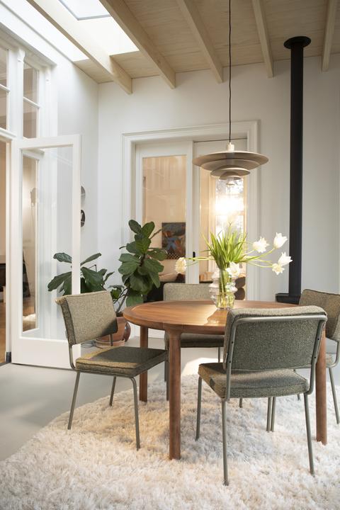 Actual product image Zuiver Table Storm '128 Walnut (128 x 75 cm)