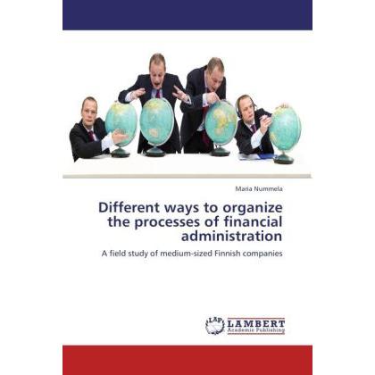 Different ways to organize the processes of financial administration, Fachbücher
