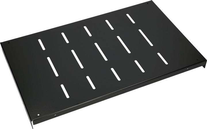 Produktbild Extralink SHELF 1U FOR WALL CABINETS 19//" 300MMX1U BLACK Rack shelf