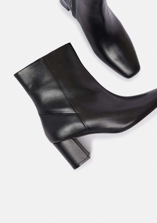 Image du produit Comma Stiefeletten aus glattem Rindsleder (36)