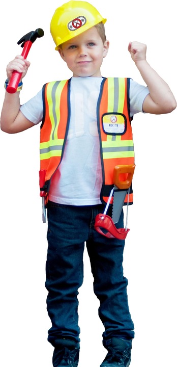 Actual product image Creative Education Construction worker set (104)