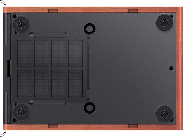 Image du produit Jonsbo T7 PC-Gehäuse, Midi-Tower, mATX, Tempered Glass - schwarz (ITX)