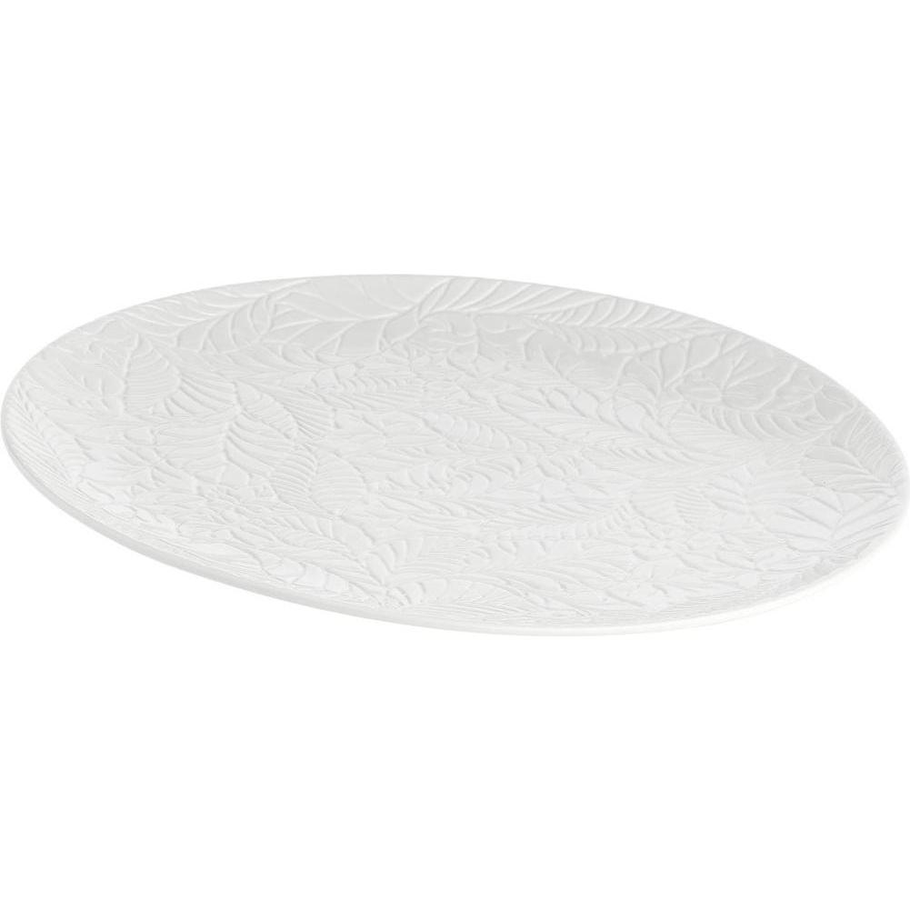La Porcellana Bianca, Serviergeschirr, Bosco Rundes Serviertablett - Weiss 34 cm