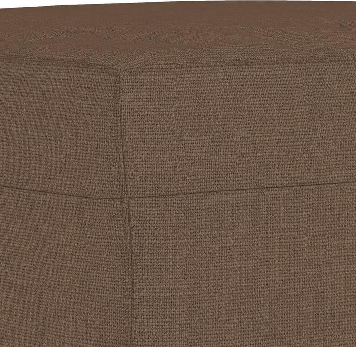 Actual product image VidaXL Sofa set Cushion Armchair Sofa Couch Design sofa 3-piece brown fabric (2 person sofa)