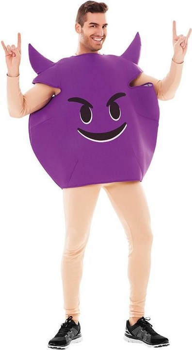 Produktbild Metamorph Teufel Emoji Kostüm (One Size)