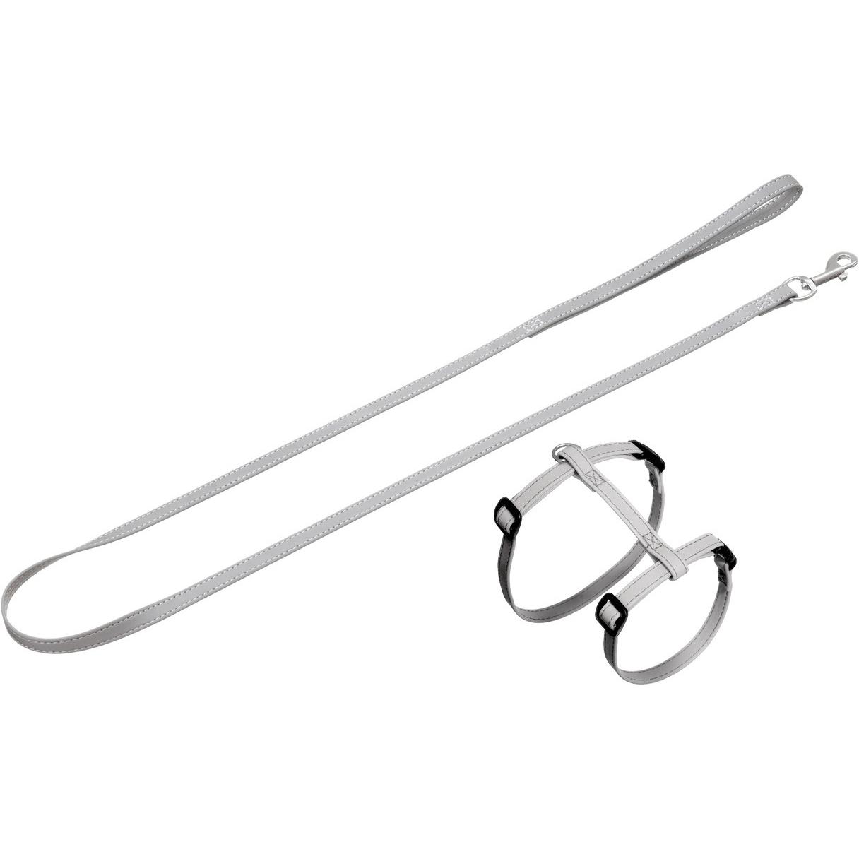 Thumbnail - Karlie Art Leather Plus Reflex (Katze, Spazieren), Halsband + Leine