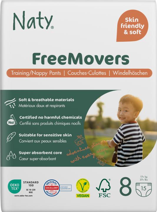 Actual product image Naty Bio-Windelhöschen (Size 8, Pack, 15 Piece)