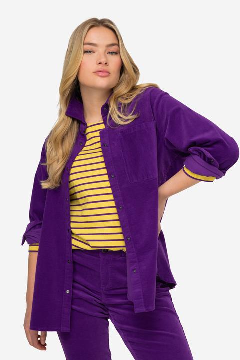 Immagine prodotto Laurasøn Camicia in velluto a coste con maniche lunghe (XL)