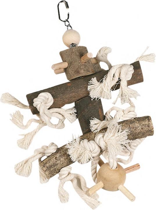 Actual product image Karlie Bird Toy Hanger Rope with Branch