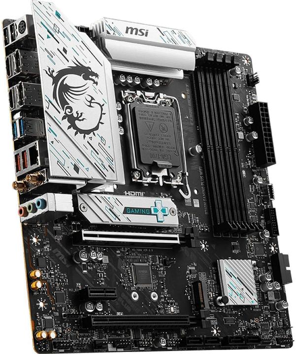 Productafbeelding MSI MAG Gaming Plus Wifi B760,S1700,mATX,DDR5 (LGA 1700, Intel B760, mATX)