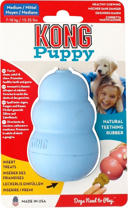 Actual product image KONG Puppy (Dog chew toy)