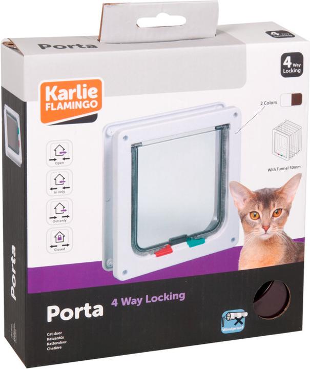 Produktbild Karlie Katzentür (Magnetische Katzenklappe)