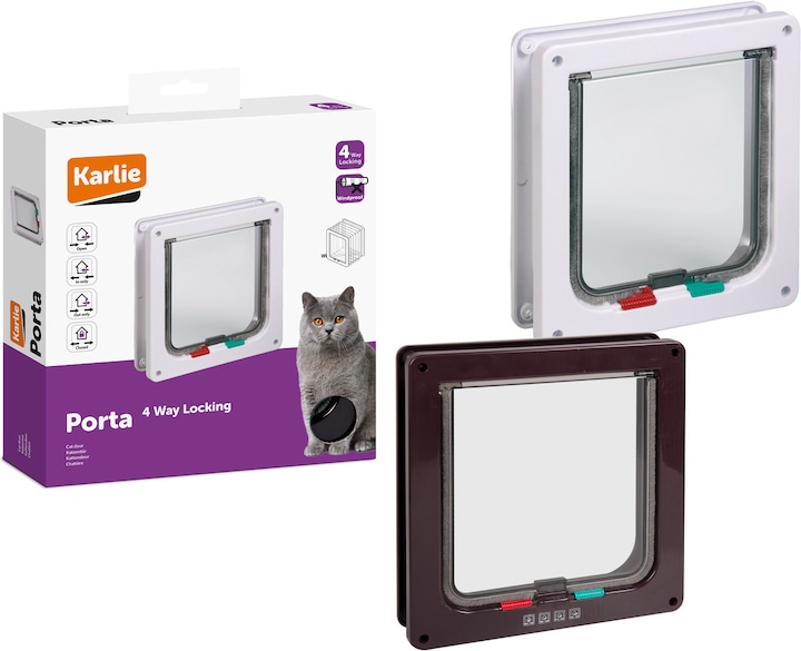 Actual product image Karlie Porta (Manual cat flap)