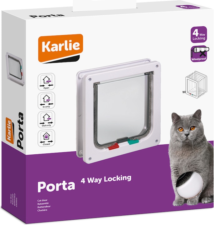 Actual product image Karlie Porta (Manual cat flap)