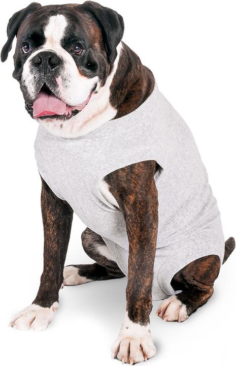 Karlie Corpo di sicurezza per cani, grigio (L, Salopette per cani)