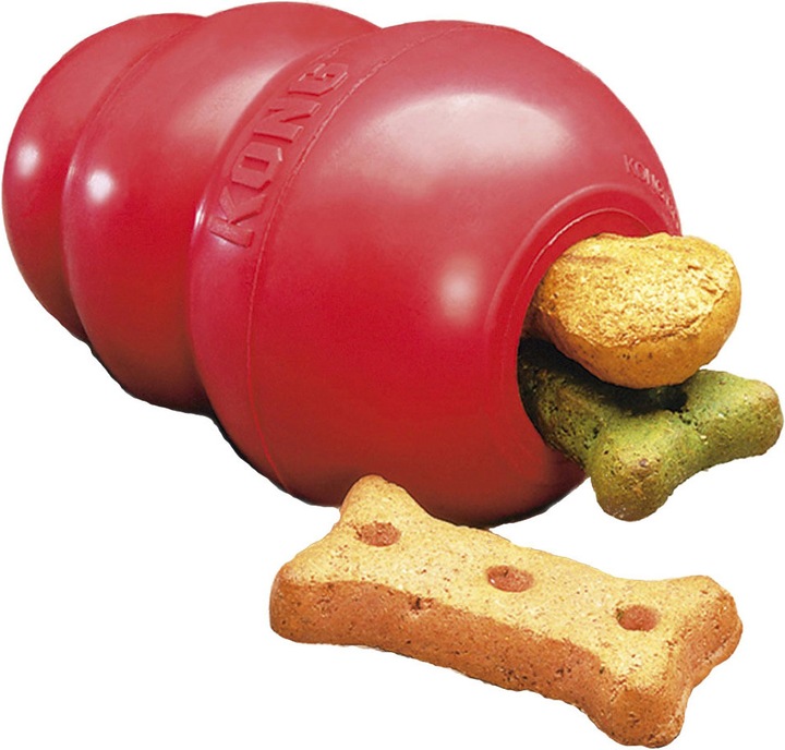 Image du produit KONG Classic (Apporter, Jouet à lancer chien, Jouet alimentaire pour chien)