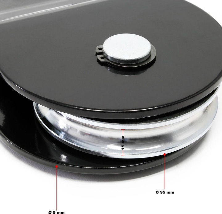 Actual product image Wiltec Idler pulley