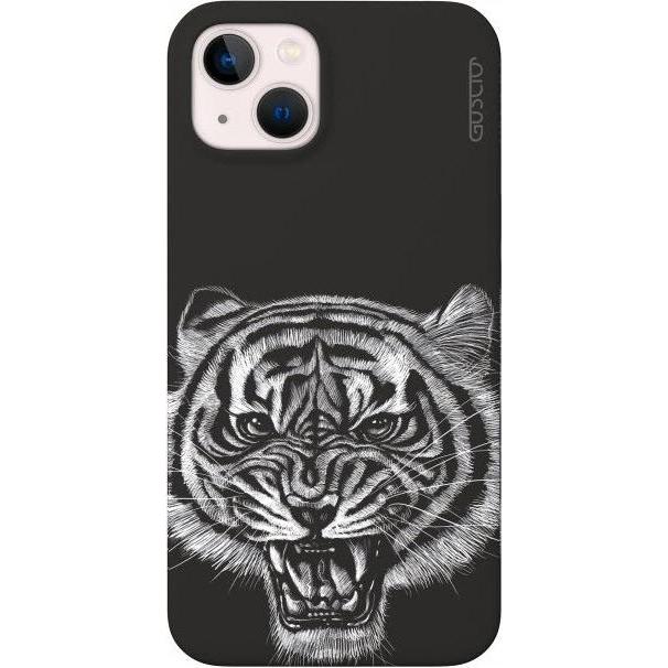 Guscio iPhone 13 - Cover Black Tiger (Apple iPhone 13), Smartphone Hülle, Schwarz