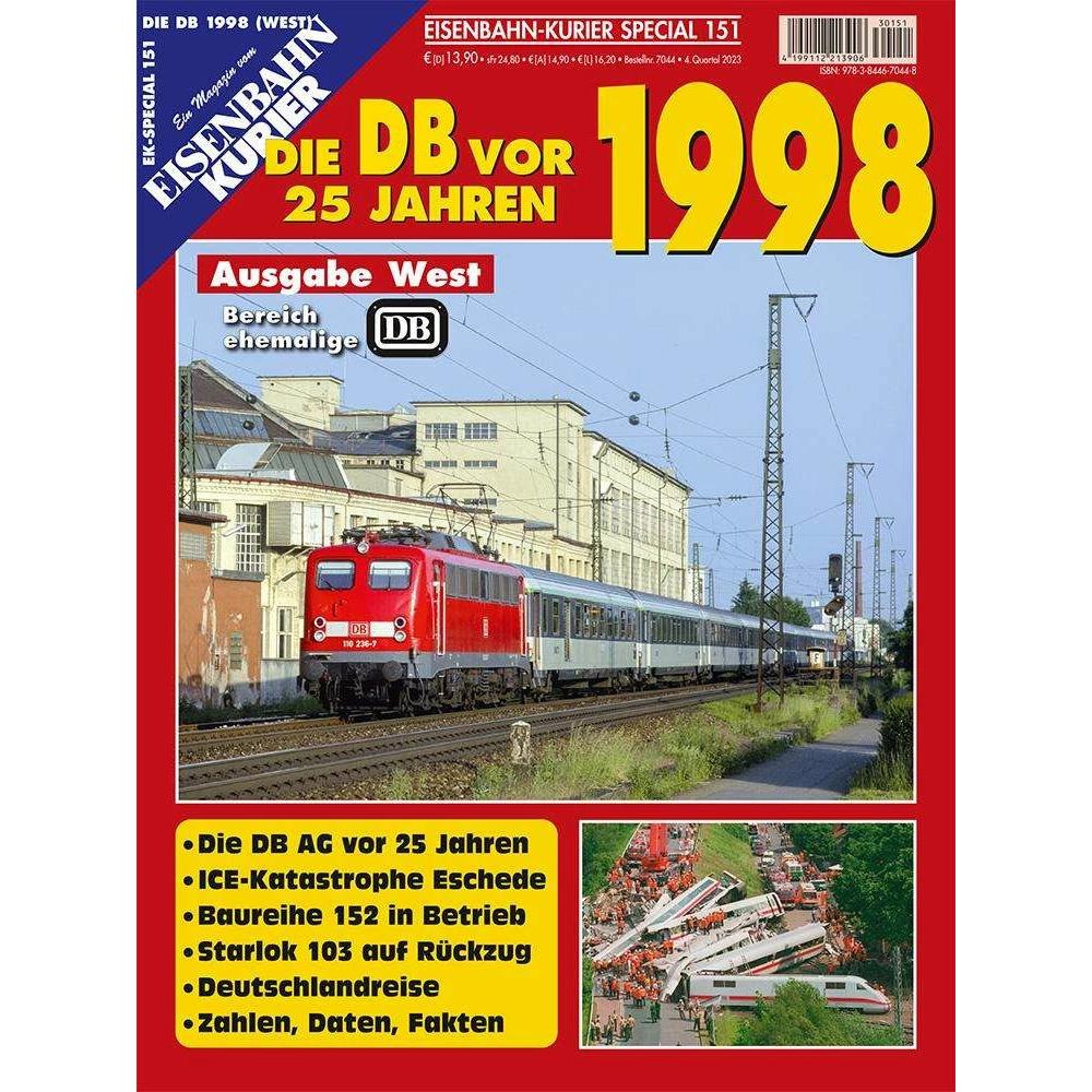 Die DB vor 25 Jahren - 1998 Ausgabe West, Ratgeber