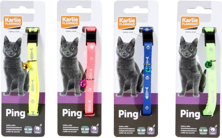 Actual product image Karlie Art Sportive Cat Collar Fish (30, Cat, Walks)