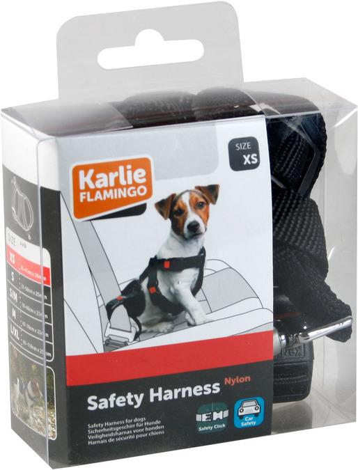Immagine prodotto Karlie Nylon dell'imbracatura di sicurezza dell'automobile (Cane, Chiusura di sicurezza)