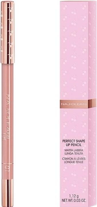 Actual product image Naj Oleari Perfect Shape Lip Pencil - A Perfect Addition To Your Makeup Collection (02 - Nude Chocolate)