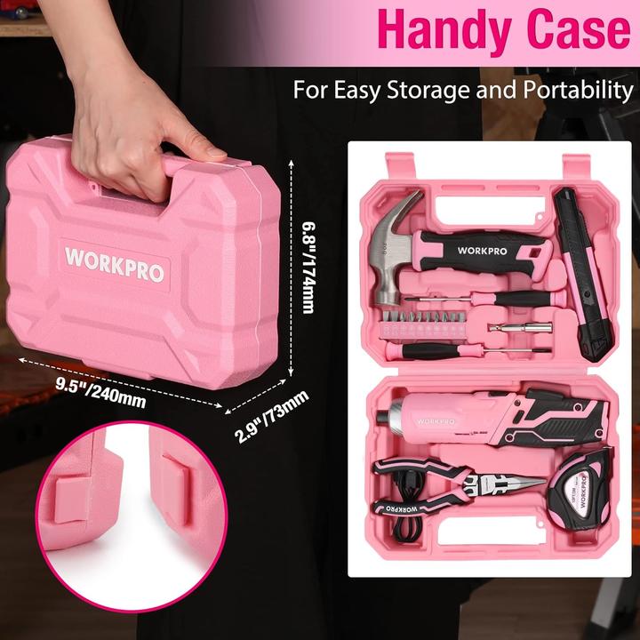 Actual product image Workpro 18-teiliges Werkzeugset (18 pieces)