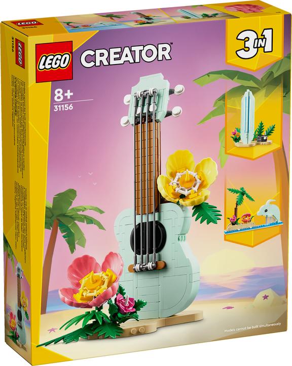 Produktbild LEGO Creator Tropische Ukulele (31156, LEGO Creator 3-in-1)