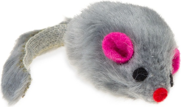 Actual product image Karlie Plüsch Mäuse in Felloptik (Plush toy cat)