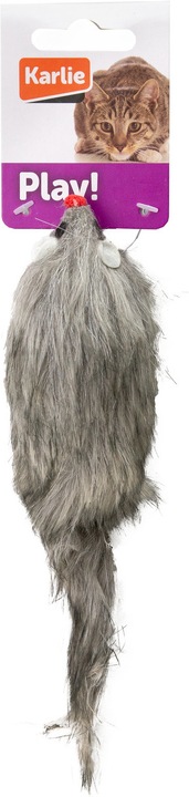 Actual product image Karlie Plüsch Mäuse in Felloptik (Plush toy cat)