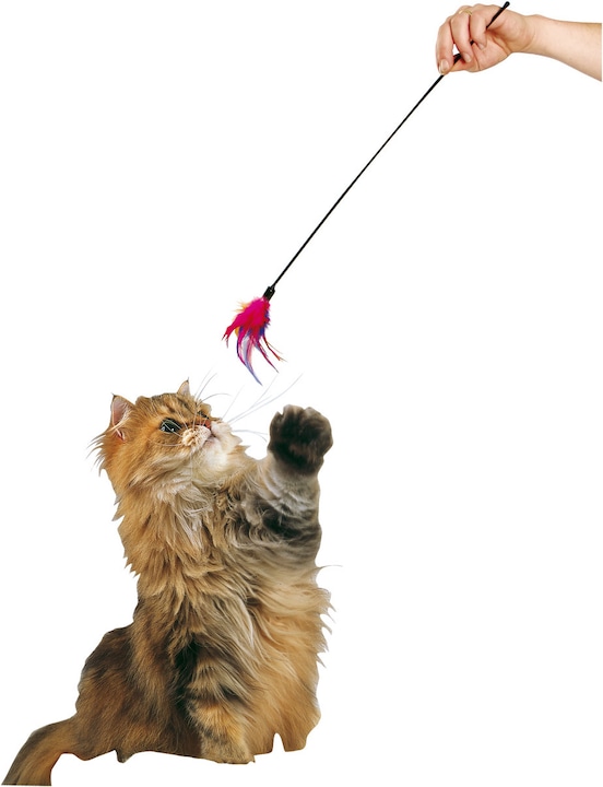 Immagine prodotto Karlie Spolverino di piume (Palla giocattolo per gatti)