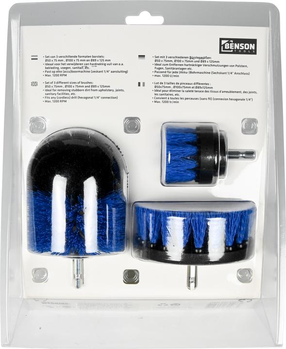 Produktbild Benson Bohrbürstensatz