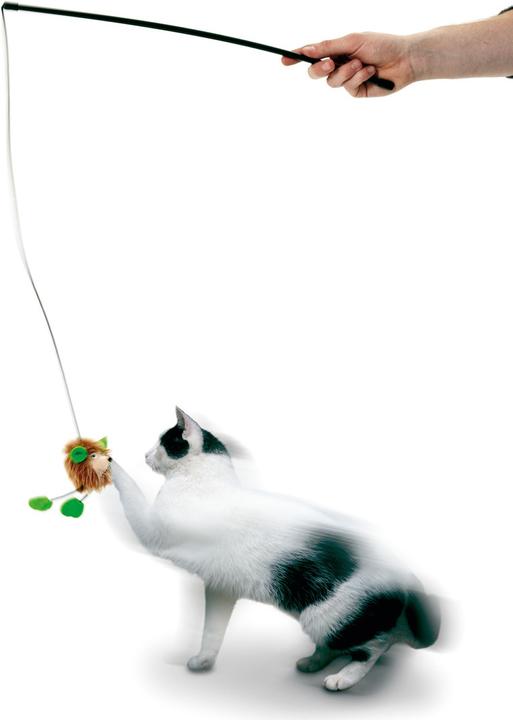 Image du produit Karlie Canne à pêche Hérisson (Jouets avec herbe à chat)