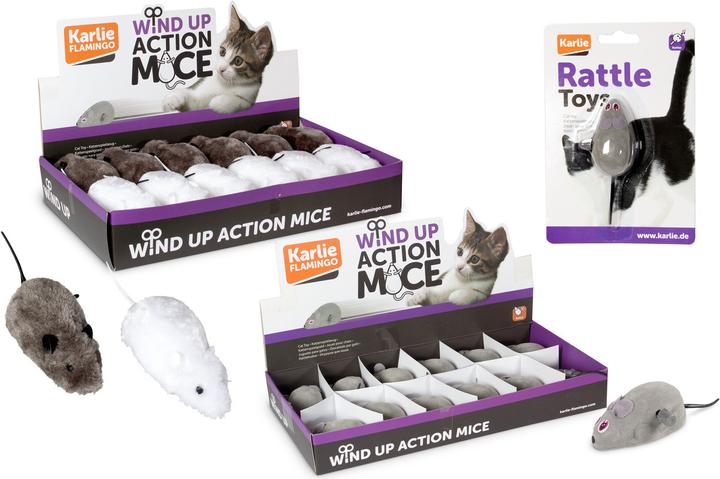 Immagine prodotto Karlie Mouse avvolgibile (Gioca al gatto topo)