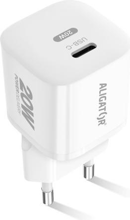 Productafbeelding Aligator CHPD0017 mobiele lader Universeel Wit AC Snelladen Binnen (20 W)
