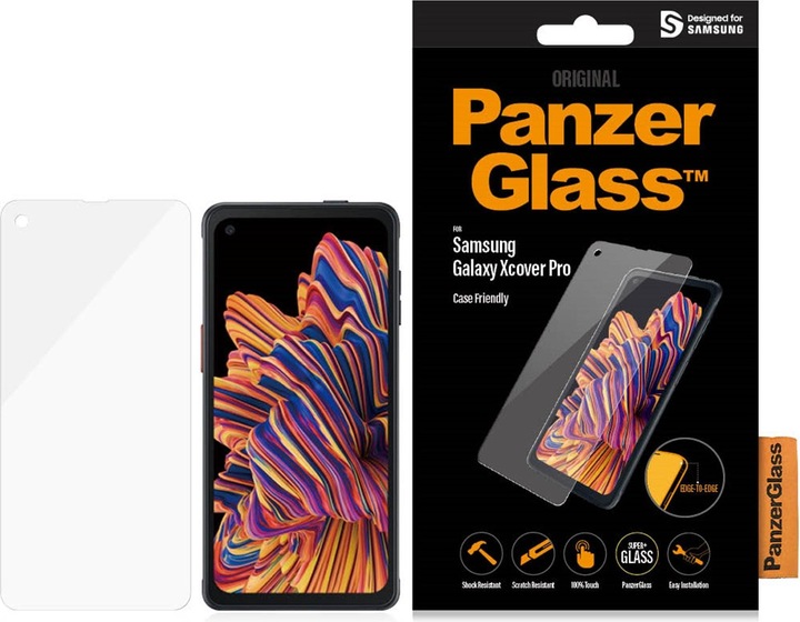 Actual product image PanzerGlass Case Friendly (1 Piece, Samsung Galaxy Xcover Pro)