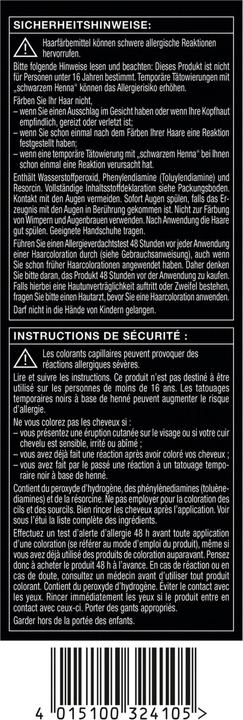 Valori nutrizionali e ingredienti Syoss Linea di base (4-8 marrone cioccolato)