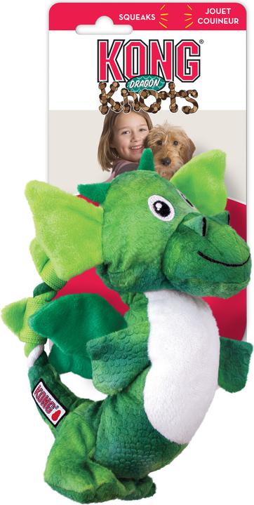 Immagine prodotto KONG Nodi del drago del cane (Cane di peluche)