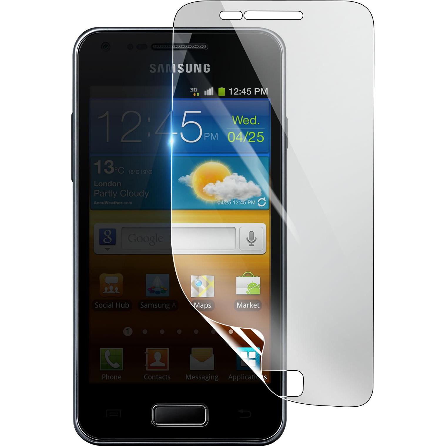 3MK Hydrogel Bildschirmfolie für Samsung Galaxy S Advance (1 Stück, Samsung Galaxy S Advance), Smartphone Schutzfolie, T...