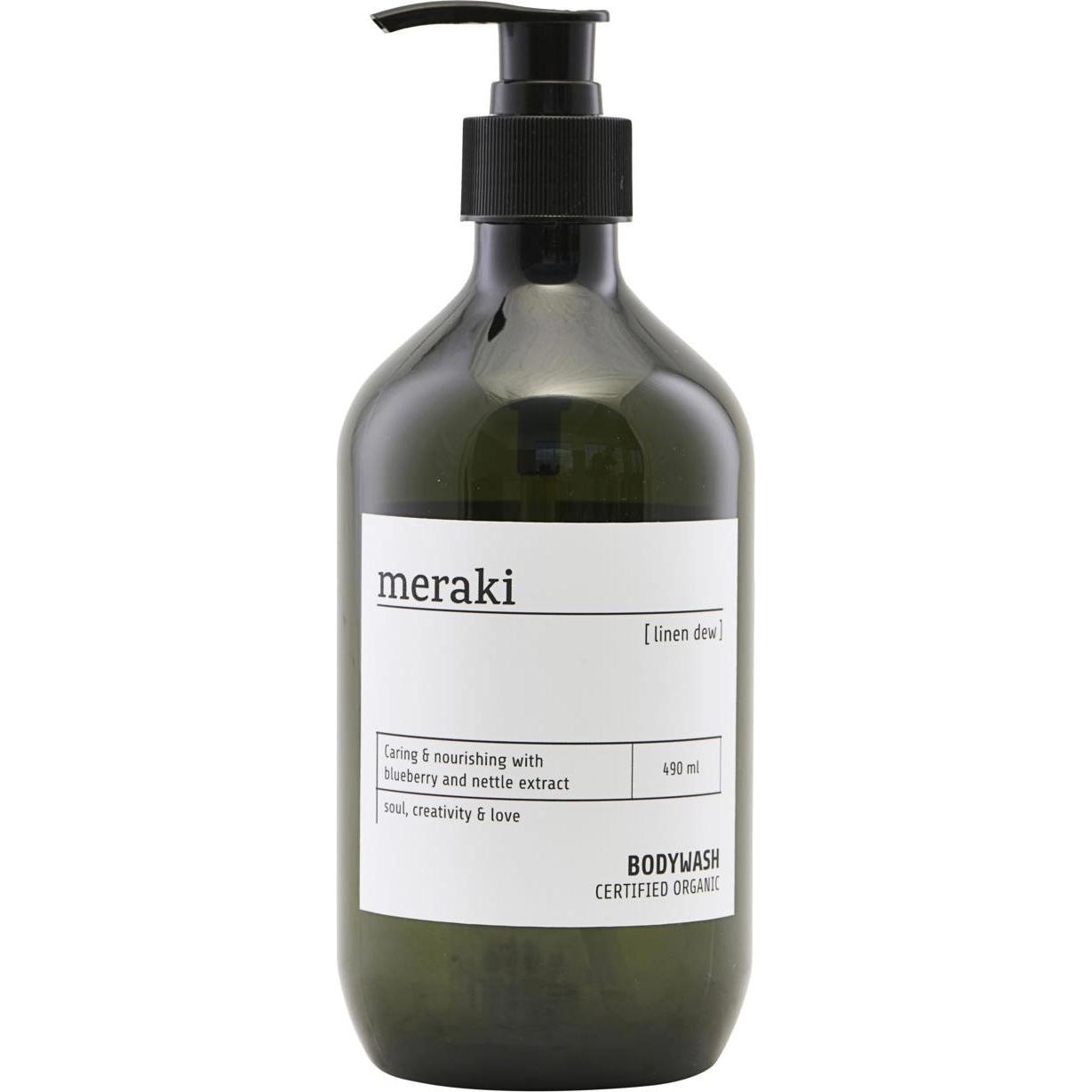 Meraki, Gel doccia, Rugiada di lino (490 ml)
