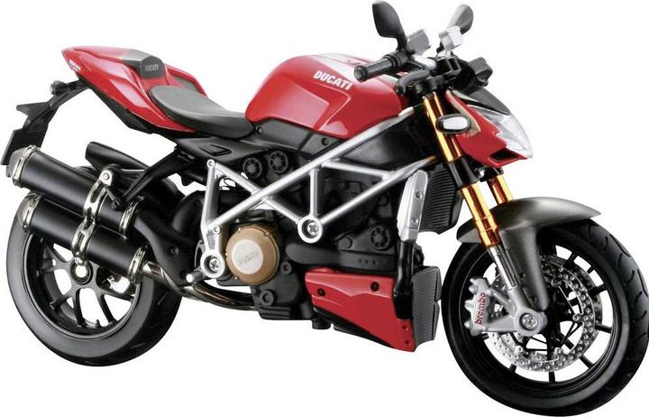 Actual product image Maisto 1:12 Model motorbike Ducati mod Streetfighter S